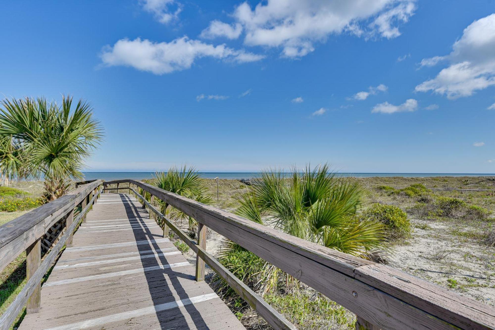 Fernandina Beach Townhome, Steps To Public Beach Extérieur photo